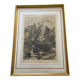 Lithographie originale Le Tréport - Robida