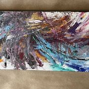 Tableau abstrait contemporain