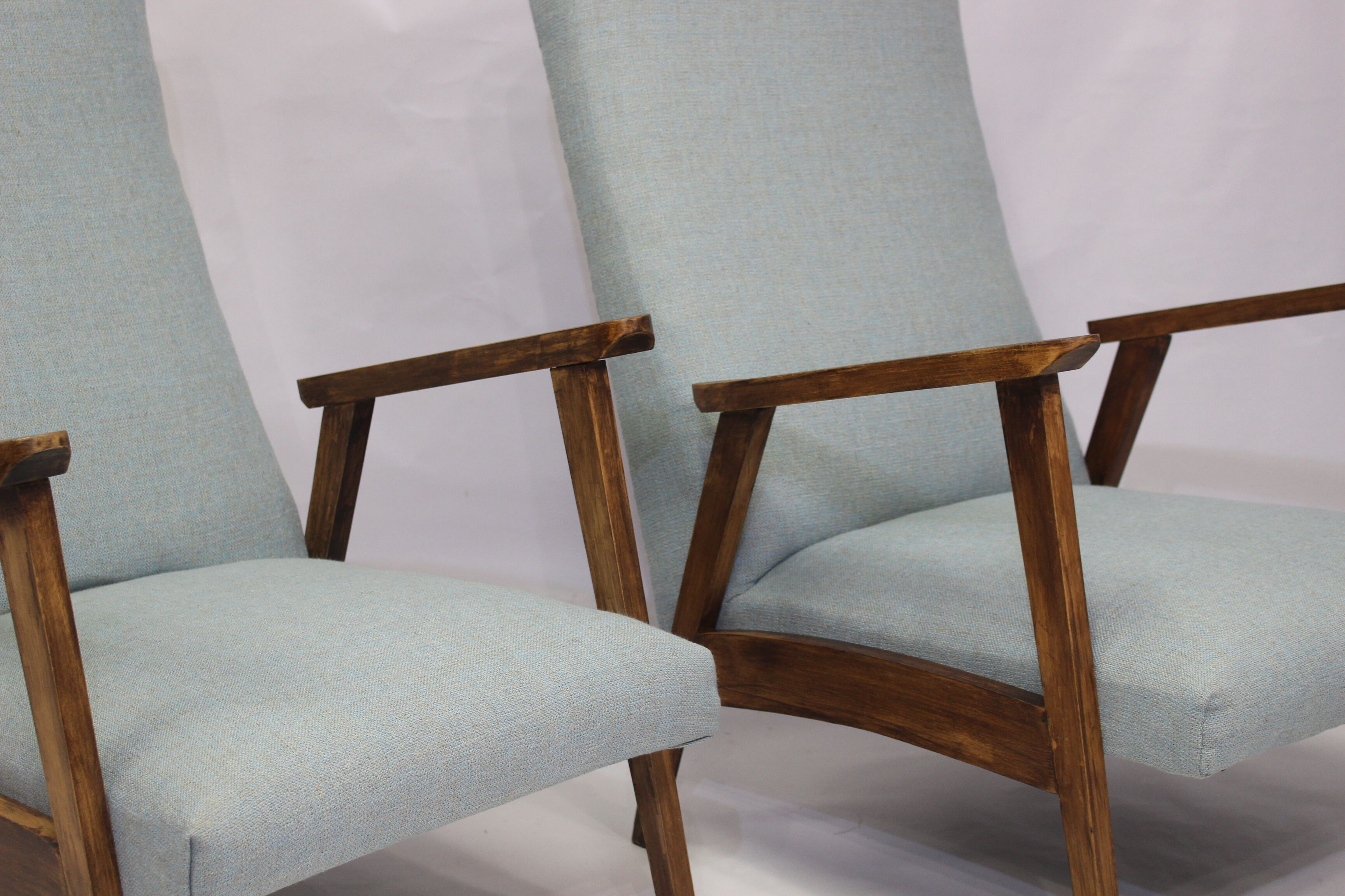 Pair of Scandinavian armchairs 50
