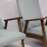 Pair of Scandinavian armchairs 50