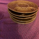 Lots assiettes artichaut Gien