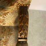 Louis XIII style walnut armchair
