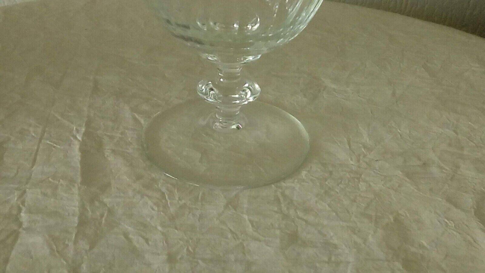 Bonbonniere covered pot crystal pan cut style louis philippe