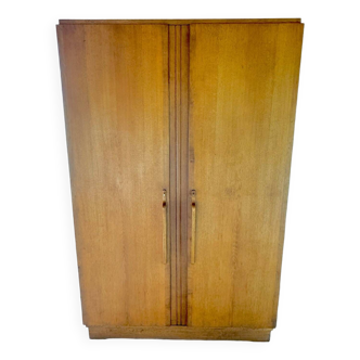 Large dressing room, vintage Marcel Gascoin wardrobe, Arhec edition, 1950