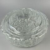 60s 70s ceiling lamp Glashütte Limburg Germany Plafoniere Space Age