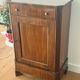 Antique 19th Century French Empire Cabinet — Solid Walnut with