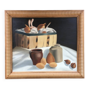 Tableau nature morte - pots