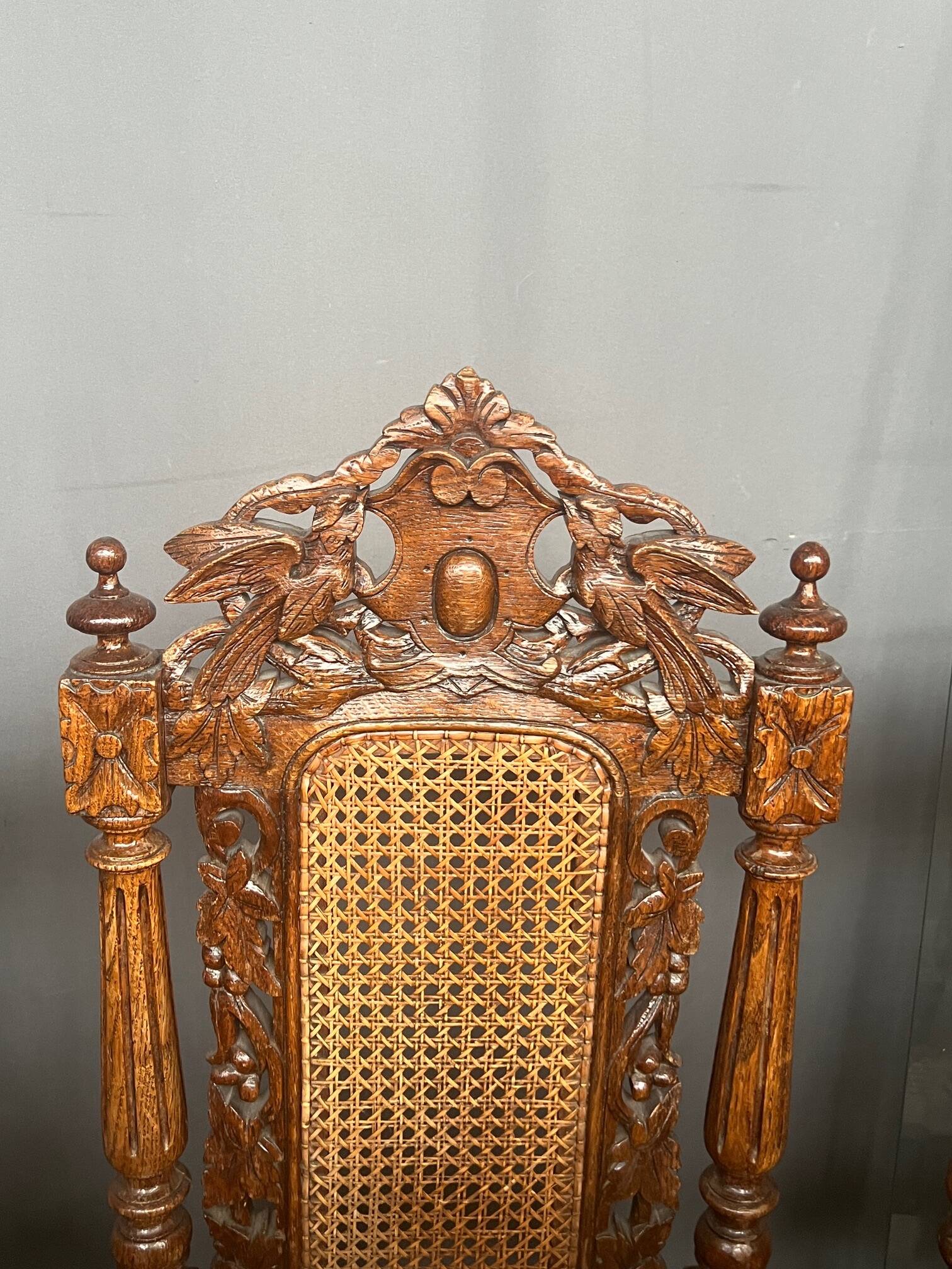Set of matching hunting style chairs.
