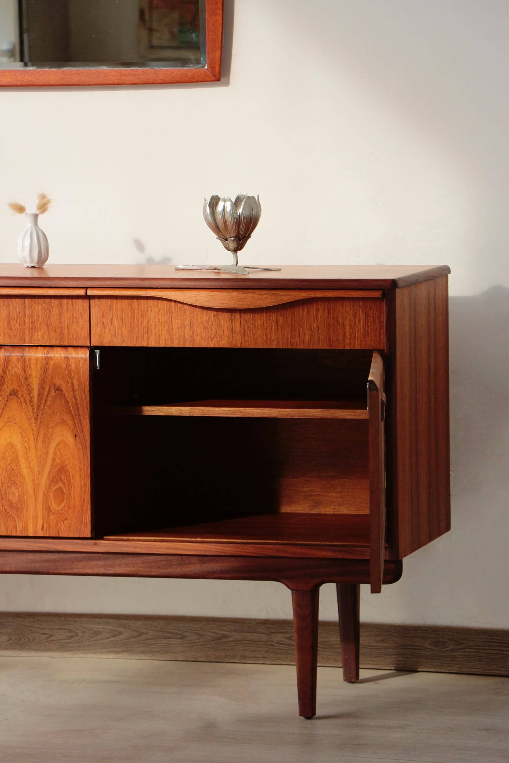 Scandinavian teak sideboard from the 1960s – vintage Scandinavian furniture