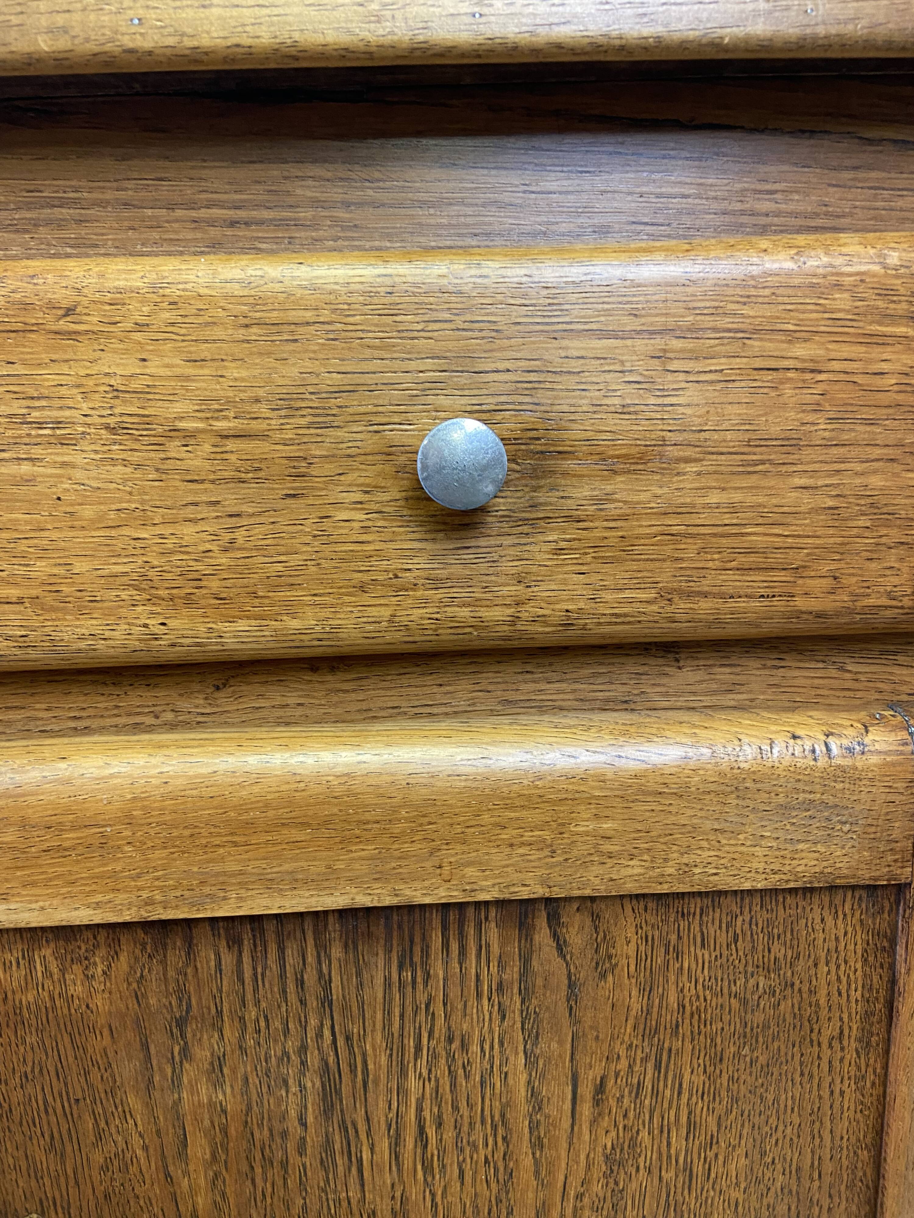 Vintage sideboard with "moustache" base