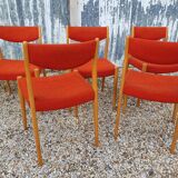 Chaises vintage style scandinave