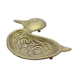 Empty brass duck pocket