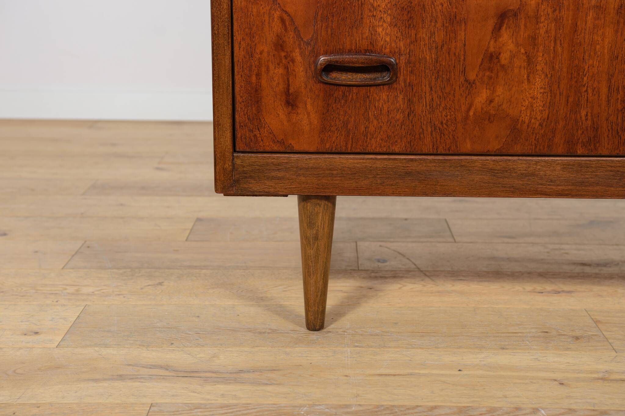 Commode en teck de style Mid-Century, Danemark, années 1960