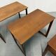 Teak nesting tables by Johannes Andersen