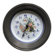 Junghans ceramic and pewter wall clock