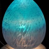 Egg blue speckled atmosphere lamp