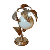 Lamp with leaves 70s