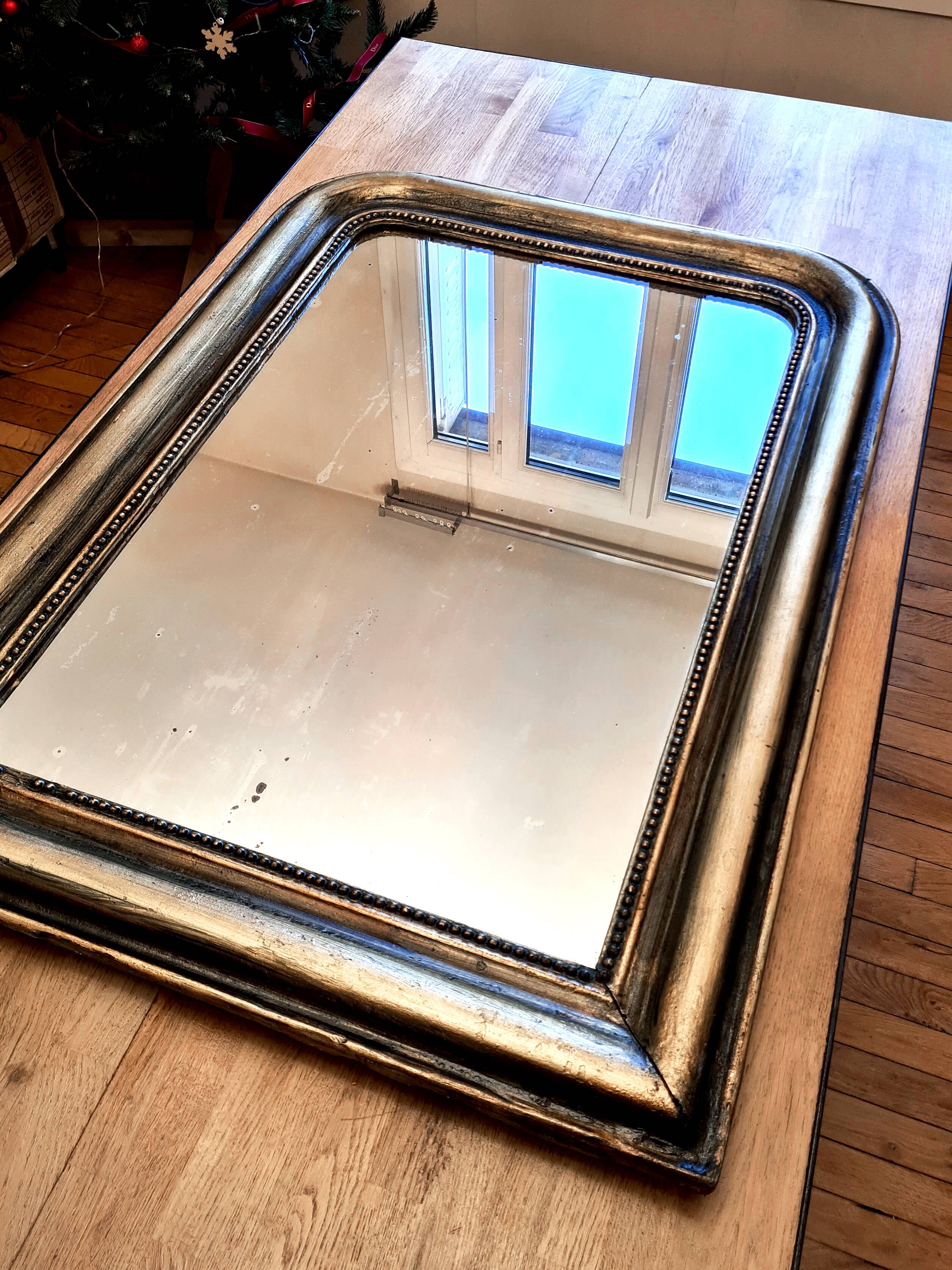Antique Louis-Philippe mirror "Léonard"