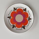 Assiettes plates vintage