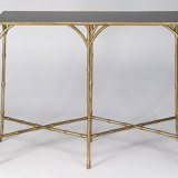 6-foot bamboo console