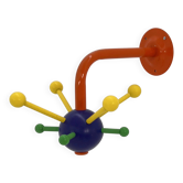 Mina multicoloured wall coat rack by Ikea, 1990