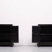 pair Chinese Black Night stands 1970s