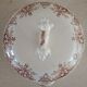 6 plates and vegetable iron earth Lunéville