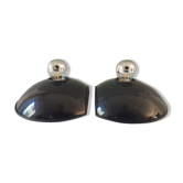 Pair of Italian design wall lamps T. Cimini for Lumina - "Emi"