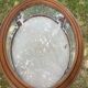 Vitrine sur pied vintage
