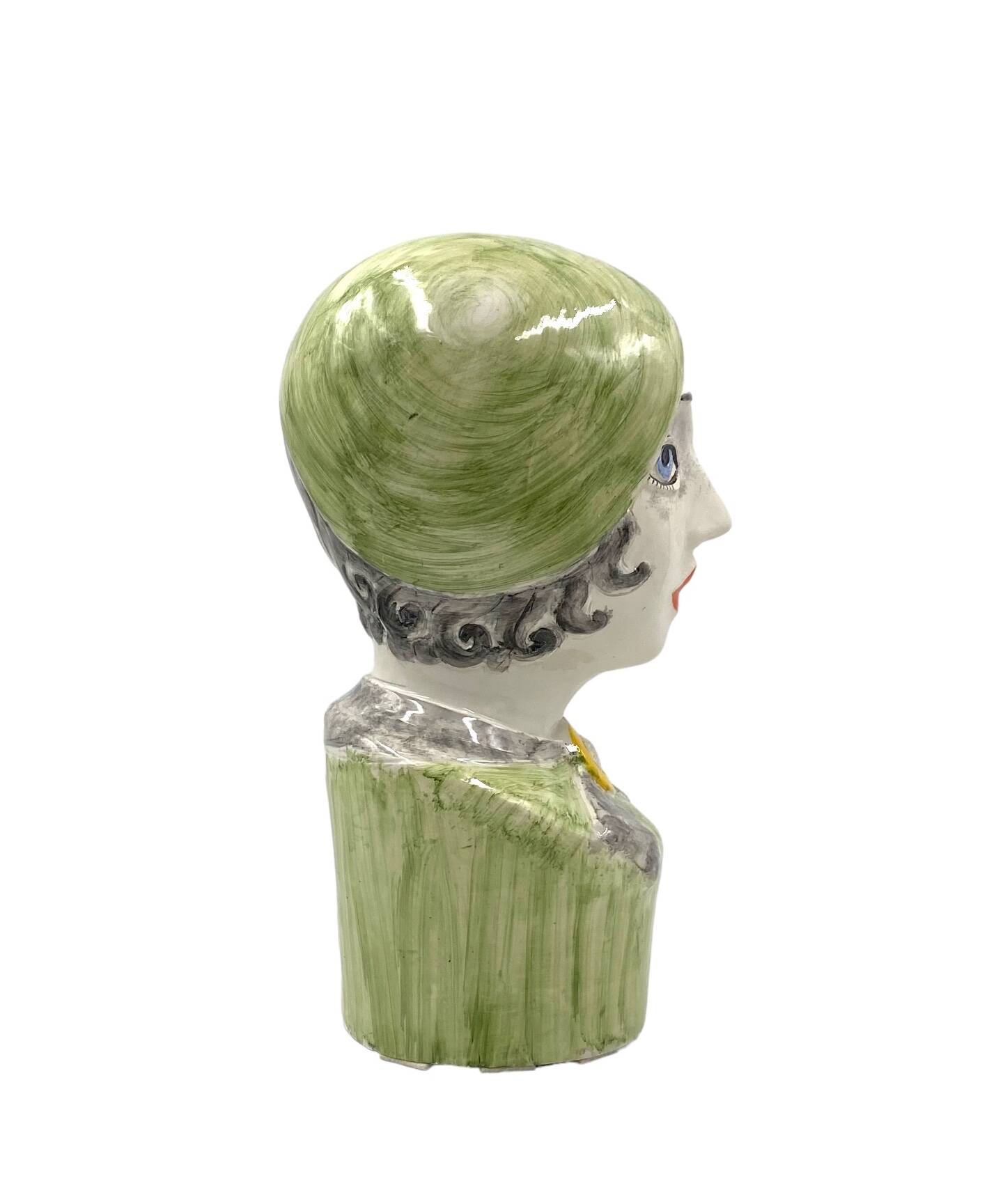 Tarcisio Tosin, Two half-bust sculptures, La Freccia, Vicenza Italy 1960s