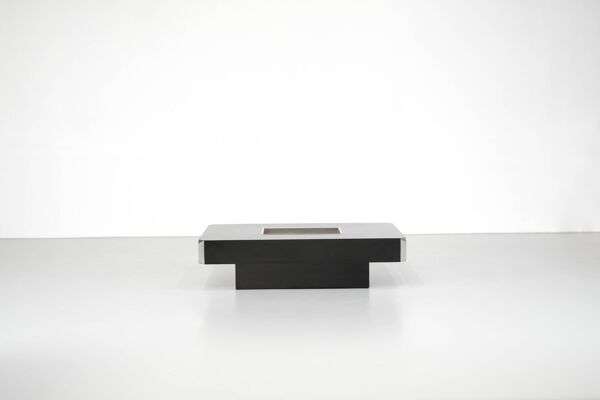 Table basse Alveo, attribuée à Willy Rizzo pour Mario Sabot, années 1970s
