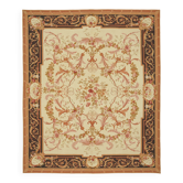 Tapis Kilim en point de croix vintage fait main 236 cm x 276 cm