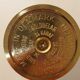 Brass candle holder height , design AS Mussen gold plated 24 carat Denmark 1960