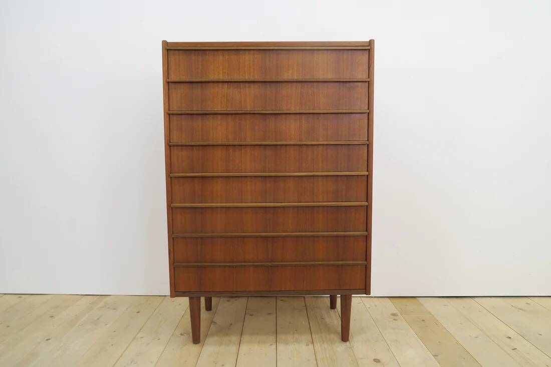 Commode en teck, Danemark 1960