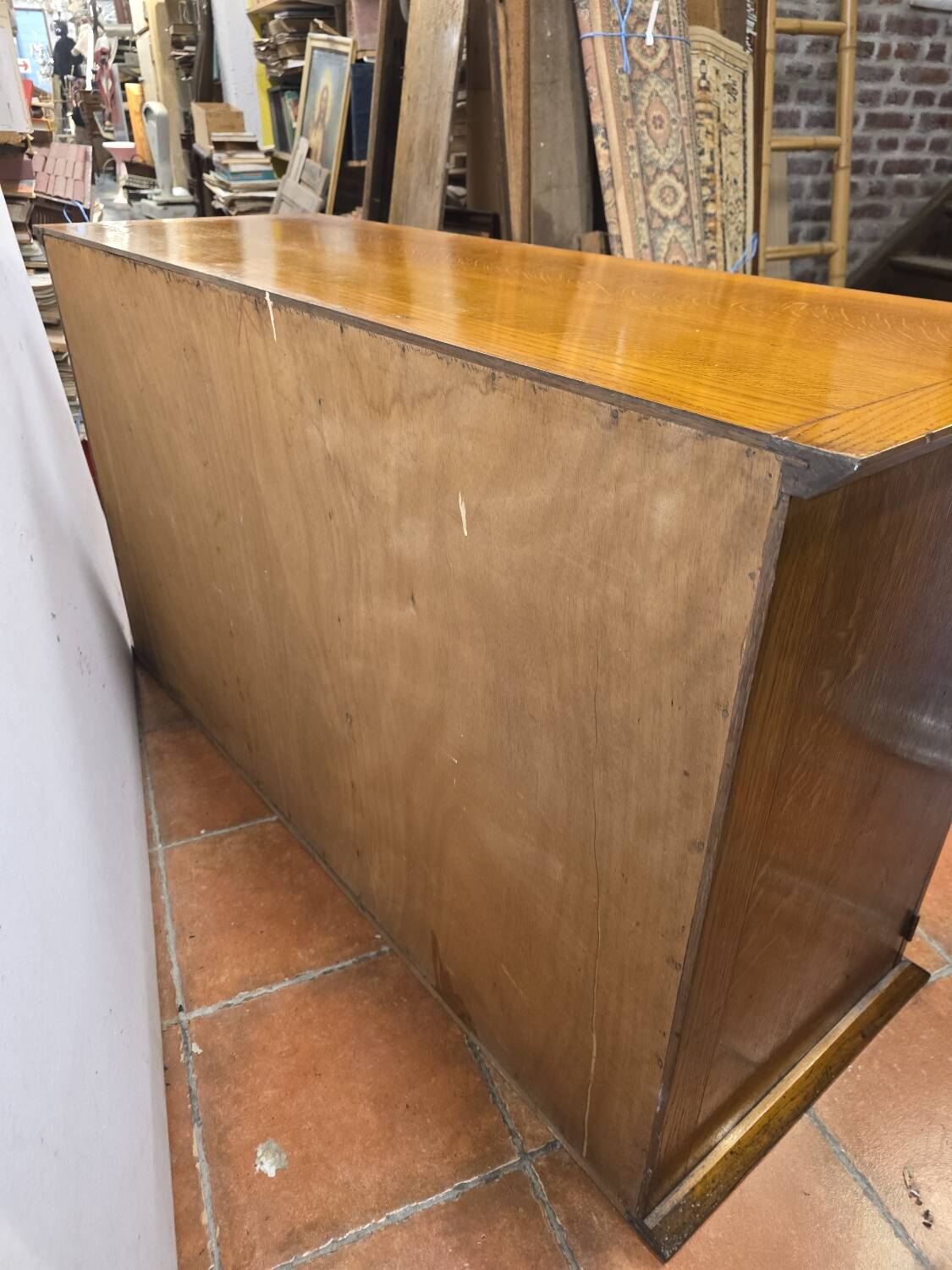 Vintage oak enfilade from the 1960s.
