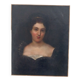 Portrait of a young woman of the nineteenth century
