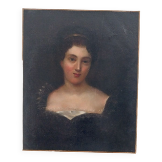 Portrait of a young woman of the nineteenth century