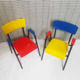 Pair of vintage children's chairs