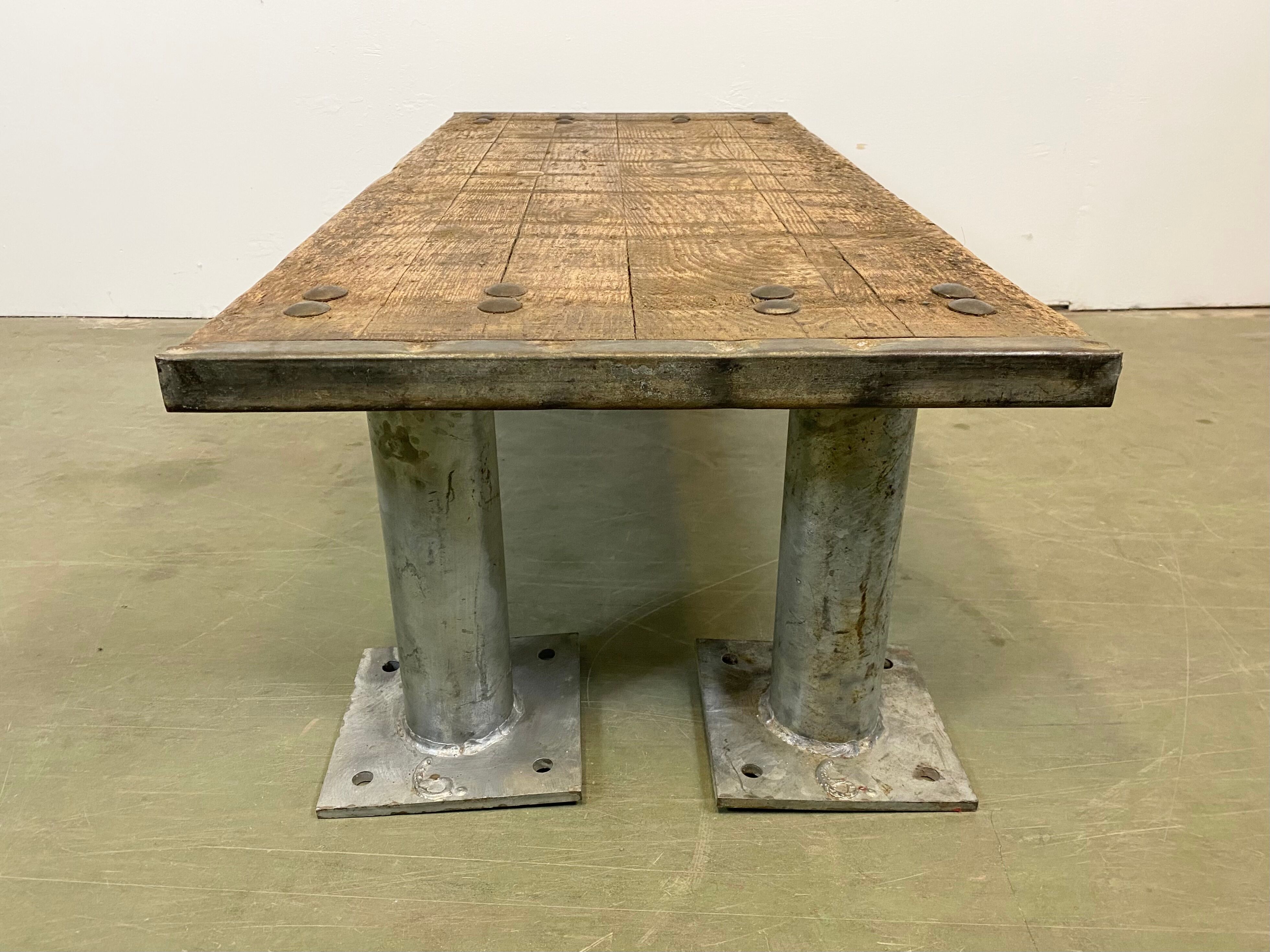 Vintage industrial coffee table