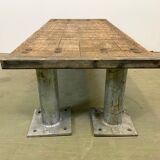 Vintage industrial coffee table
