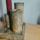 Stone candle holder