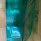 Letter signs C in transparent plexiglass
