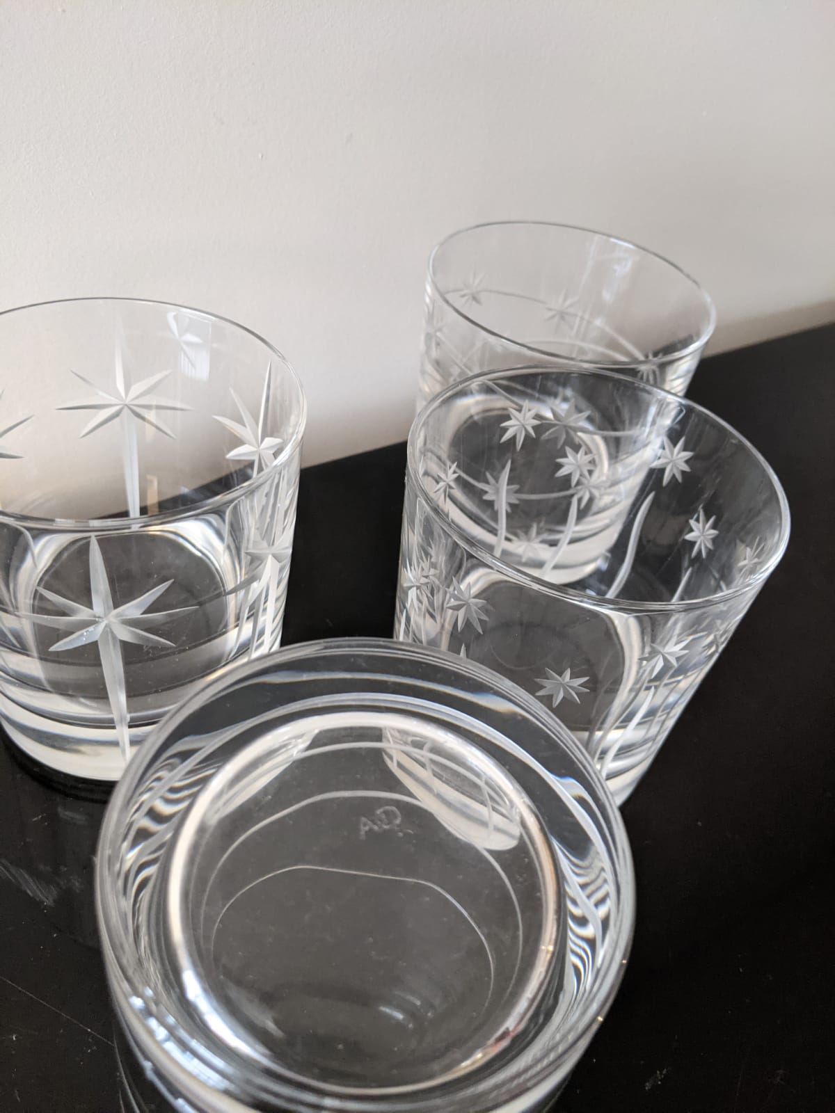 Lot de 4 verres a whisky