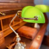 Paire de lampes de banquier/notaire