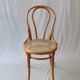 Chaise Thonet N°18, teinte merisier clair, vers 1890, cannée