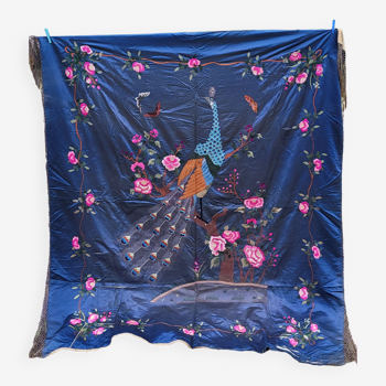 Indochinese tapestry "Peacock"