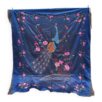 Indochinese tapestry "Peacock"