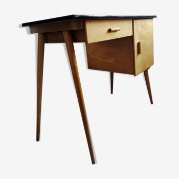 Bureau vintage Baumann en formica 1950