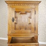 Rustic Oak Cabinet, Late 19th Century