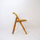 Mid-Century Italian Bamboo Dal Vera Folding Chair, 1960s